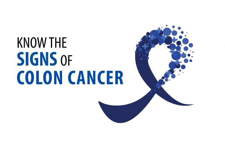 Know the signs of colon cancer