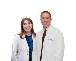 Dr. Tim Custer and Bethany Smith, PA